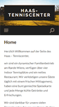 Mobile Screenshot of haas-tenniscenter.at